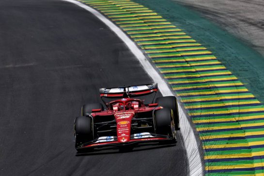 Charles Leclerc (MON) Ferrari SF-24.
01.11.2024. Formula 1 World Championship, Rd 21, Brazilian Grand Prix, Sao Paulo, Brazil, Sprint Qualifying Day.
- www.xpbimages.com, EMail: requests@xpbimages.com © Copyright: Staley / XPB Images