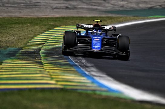 Franco Colapinto (ARG) Williams Racing FW46.
01.11.2024. Formula 1 World Championship, Rd 21, Brazilian Grand Prix, Sao Paulo, Brazil, Sprint Qualifying Day.
- www.xpbimages.com, EMail: requests@xpbimages.com © Copyright: Price / XPB Images