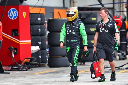 Valtteri Bottas (FIN) Sauber.
01.11.2024. Formula 1 World Championship, Rd 21, Brazilian Grand Prix, Sao Paulo, Brazil, Sprint Qualifying Day.
- www.xpbimages.com, EMail: requests@xpbimages.com © Copyright: Batchelor / XPB Images