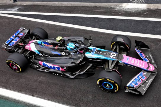 Pierre Gasly (FRA) Alpine F1 Team A524.
01.11.2024. Formula 1 World Championship, Rd 21, Brazilian Grand Prix, Sao Paulo, Brazil, Sprint Qualifying Day.
- www.xpbimages.com, EMail: requests@xpbimages.com © Copyright: Batchelor / XPB Images