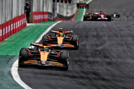 Oscar Piastri (AUS) McLaren MCL38.
02.11.2024. Formula 1 World Championship, Rd 21, Brazilian Grand Prix, Sao Paulo, Brazil, Sprint and Qualifying Day.
- www.xpbimages.com, EMail: requests@xpbimages.com © Copyright: Charniaux / XPB Images
