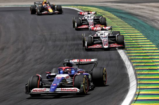 Liam Lawson (NZL) RB VCARB 01.
02.11.2024. Formula 1 World Championship, Rd 21, Brazilian Grand Prix, Sao Paulo, Brazil, Sprint and Qualifying Day.
- www.xpbimages.com, EMail: requests@xpbimages.com © Copyright: Staley / XPB Images