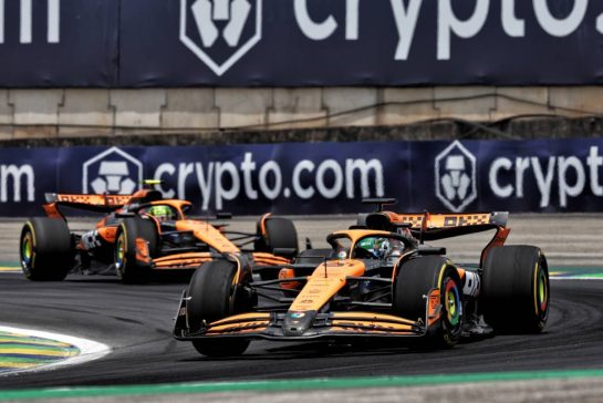 Oscar Piastri (AUS) McLaren MCL38.
02.11.2024. Formula 1 World Championship, Rd 21, Brazilian Grand Prix, Sao Paulo, Brazil, Sprint and Qualifying Day.
- www.xpbimages.com, EMail: requests@xpbimages.com © Copyright: Staley / XPB Images