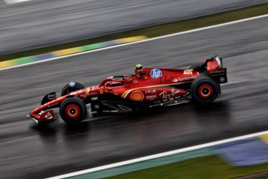 Carlos Sainz Jr (ESP) Ferrari SF-24.
03.11.2024. Formula 1 World Championship, Rd 21, Brazilian Grand Prix, Sao Paulo, Brazil, Race Day.
- www.xpbimages.com, EMail: requests@xpbimages.com © Copyright: Charniaux / XPB Images