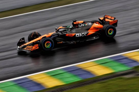 Oscar Piastri (AUS) McLaren MCL38.
03.11.2024. Formula 1 World Championship, Rd 21, Brazilian Grand Prix, Sao Paulo, Brazil, Race Day.
- www.xpbimages.com, EMail: requests@xpbimages.com © Copyright: Charniaux / XPB Images
