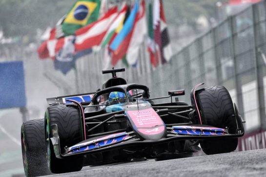 Esteban Ocon (FRA) Alpine F1 Team A524.
03.11.2024. Formula 1 World Championship, Rd 21, Brazilian Grand Prix, Sao Paulo, Brazil, Race Day.
- www.xpbimages.com, EMail: requests@xpbimages.com © Copyright: Batchelor / XPB Images