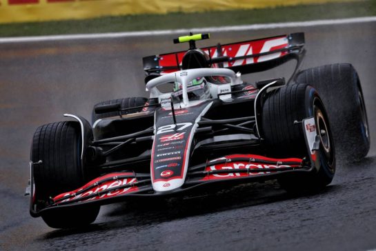 Nico Hulkenberg (GER) Haas VF-24.
03.11.2024. Formula 1 World Championship, Rd 21, Brazilian Grand Prix, Sao Paulo, Brazil, Race Day.
- www.xpbimages.com, EMail: requests@xpbimages.com © Copyright: Coates / XPB Images