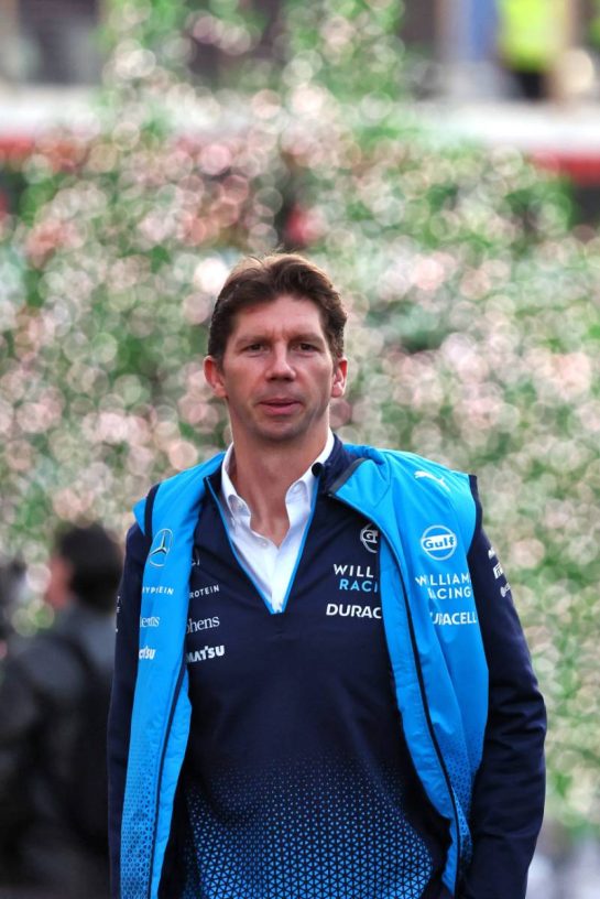 James Vowles (GBR) Williams Racing Team Principal.
20.11.2024. Formula 1 World Championship, Rd 22, Las Vegas Grand Prix, Las Vegas, Nevada, USA, Preparation Day.
- www.xpbimages.com, EMail: requests@xpbimages.com © Copyright: Batchelor / XPB Images