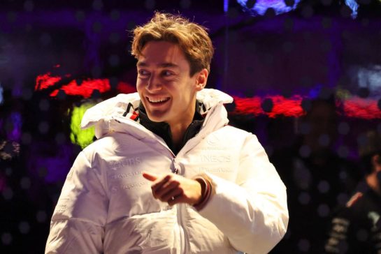 George Russell (GBR) Mercedes AMG F1.
20.11.2024. Formula 1 World Championship, Rd 22, Las Vegas Grand Prix, Las Vegas, Nevada, USA, Preparation Day.
- www.xpbimages.com, EMail: requests@xpbimages.com © Copyright: Moy / XPB Images