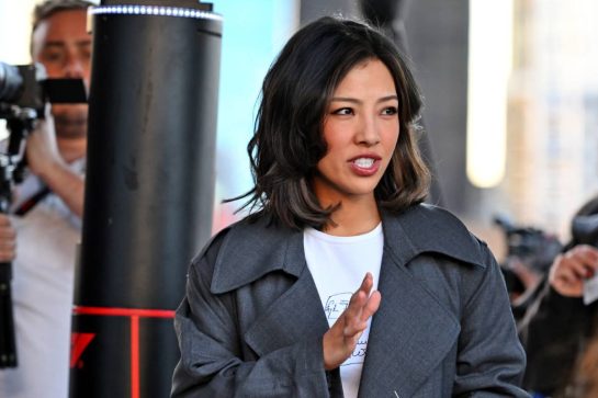 Muni Lily He (CHN) Professional Golfer.
21.11.2024. Formula 1 World Championship, Rd 22, Las Vegas Grand Prix, Las Vegas, Nevada, USA, Practice Day
- www.xpbimages.com, EMail: requests@xpbimages.com © Copyright: Price / XPB Images