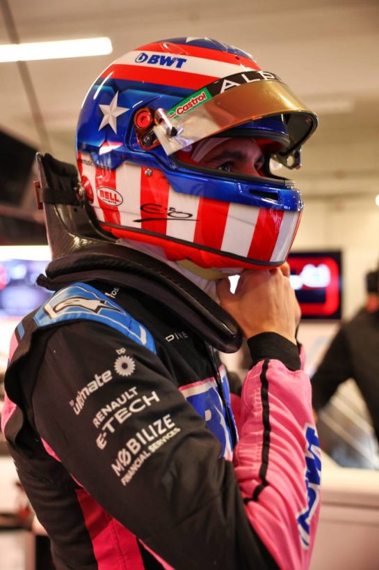 Esteban Ocon (FRA) Alpine F1 Team.
21.11.2024. Formula 1 World Championship, Rd 22, Las Vegas Grand Prix, Las Vegas, Nevada, USA, Practice Day
- www.xpbimages.com, EMail: requests@xpbimages.com © Copyright: Batchelor / XPB Images