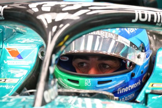 Fernando Alonso (ESP) Aston Martin F1 Team AMR24.
21.11.2024. Formula 1 World Championship, Rd 22, Las Vegas Grand Prix, Las Vegas, Nevada, USA, Practice Day
- www.xpbimages.com, EMail: requests@xpbimages.com © Copyright: Batchelor / XPB Images