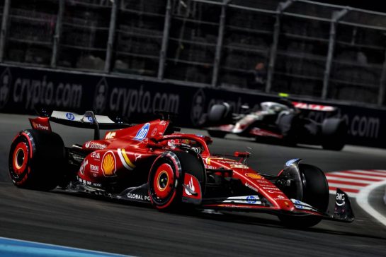 Charles Leclerc (MON) Ferrari SF-24.
21.11.2024. Formula 1 World Championship, Rd 22, Las Vegas Grand Prix, Las Vegas, Nevada, USA, Practice Day
- www.xpbimages.com, EMail: requests@xpbimages.com © Copyright: Charniaux / XPB Images