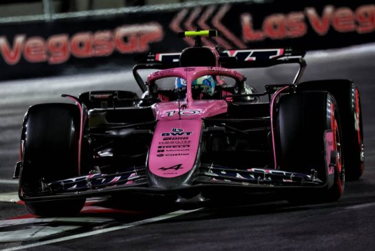 Pierre Gasly (FRA) Alpine F1 Team A524.
21.11.2024. Formula 1 World Championship, Rd 22, Las Vegas Grand Prix, Las Vegas, Nevada, USA, Practice Day
- www.xpbimages.com, EMail: requests@xpbimages.com © Copyright: Charniaux / XPB Images