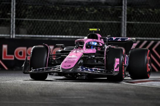 Pierre Gasly (FRA) Alpine F1 Team A524.
22.11.2024. Formula 1 World Championship, Rd 22, Las Vegas Grand Prix, Las Vegas, Nevada, USA, Qualifying Day.
- www.xpbimages.com, EMail: requests@xpbimages.com © Copyright: Price / XPB Images