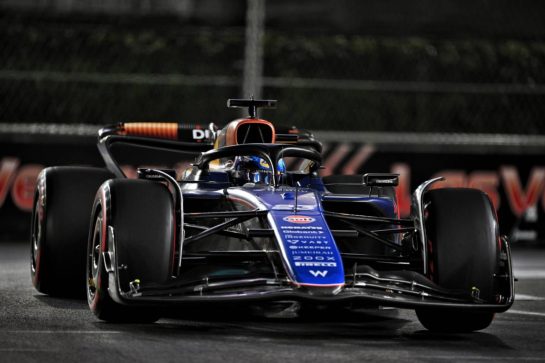 Alexander Albon (THA) Williams Racing FW46.
22.11.2024. Formula 1 World Championship, Rd 22, Las Vegas Grand Prix, Las Vegas, Nevada, USA, Qualifying Day.
- www.xpbimages.com, EMail: requests@xpbimages.com © Copyright: Price / XPB Images