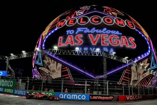 Charles Leclerc (MON) Ferrari SF-24.
22.11.2024. Formula 1 World Championship, Rd 22, Las Vegas Grand Prix, Las Vegas, Nevada, USA, Qualifying Day.
- www.xpbimages.com, EMail: requests@xpbimages.com © Copyright: Coates / XPB Images