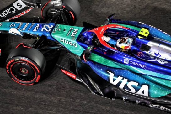 Yuki Tsunoda (JPN) RB VCARB 01.
22.11.2024. Formula 1 World Championship, Rd 22, Las Vegas Grand Prix, Las Vegas, Nevada, USA, Qualifying Day.
- www.xpbimages.com, EMail: requests@xpbimages.com © Copyright: Bearne / XPB Images