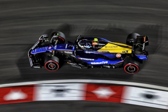 Franco Colapinto (ARG) Williams Racing FW46.
22.11.2024. Formula 1 World Championship, Rd 22, Las Vegas Grand Prix, Las Vegas, Nevada, USA, Qualifying Day.
- www.xpbimages.com, EMail: requests@xpbimages.com © Copyright: Bearne / XPB Images