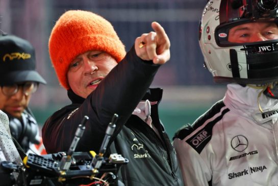 Brad Pitt (USA) Actor.
22.11.2024. Formula 1 World Championship, Rd 22, Las Vegas Grand Prix, Las Vegas, Nevada, USA, Qualifying Day.
- www.xpbimages.com, EMail: requests@xpbimages.com © Copyright: Charniaux / XPB Images