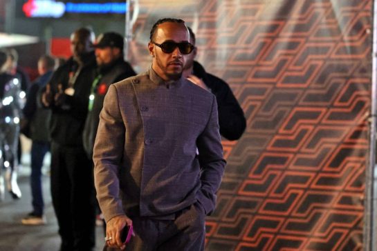 Lewis Hamilton (GBR) Mercedes AMG F1.
23.11.2024. Formula 1 World Championship, Rd 22, Las Vegas Grand Prix, Las Vegas, Nevada, USA, Race Day.
- www.xpbimages.com, EMail: requests@xpbimages.com © Copyright: Moy / XPB Images