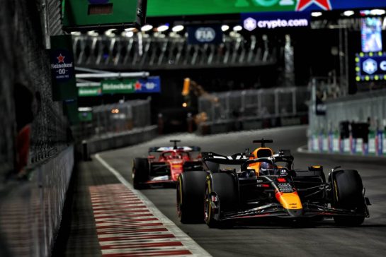 Max Verstappen (NLD) Red Bull Racing RB20.
23.11.2024. Formula 1 World Championship, Rd 22, Las Vegas Grand Prix, Las Vegas, Nevada, USA, Race Day.
- www.xpbimages.com, EMail: requests@xpbimages.com © Copyright: Batchelor / XPB Images