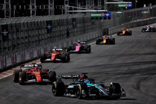 George Russell (GBR) Mercedes AMG F1 W15.
23.11.2024. Formula 1 World Championship, Rd 22, Las Vegas Grand Prix, Las Vegas, Nevada, USA, Race Day.
- www.xpbimages.com, EMail: requests@xpbimages.com © Copyright: Batchelor / XPB Images