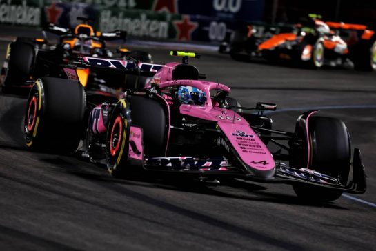 Pierre Gasly (FRA) Alpine F1 Team A524.
23.11.2024. Formula 1 World Championship, Rd 22, Las Vegas Grand Prix, Las Vegas, Nevada, USA, Race Day.
- www.xpbimages.com, EMail: requests@xpbimages.com © Copyright: Charniaux / XPB Images