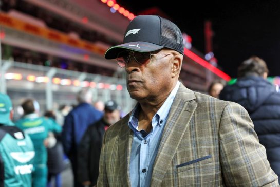 Willy T Ribbs (USA) on the grid.
23.11.2024. Formula 1 World Championship, Rd 22, Las Vegas Grand Prix, Las Vegas, Nevada, USA, Race Day.
- www.xpbimages.com, EMail: requests@xpbimages.com © Copyright: Bearne / XPB Images