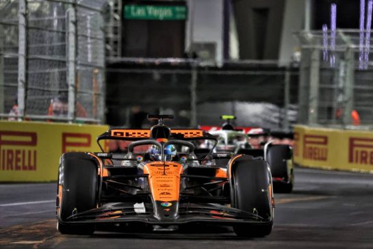 Oscar Piastri (AUS) McLaren MCL38.
23.11.2024. Formula 1 World Championship, Rd 22, Las Vegas Grand Prix, Las Vegas, Nevada, USA, Race Day.
- www.xpbimages.com, EMail: requests@xpbimages.com © Copyright: Moy / XPB Images