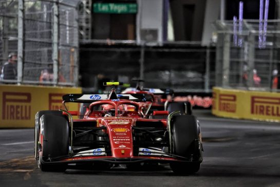 Carlos Sainz Jr (ESP) Ferrari SF-24.
23.11.2024. Formula 1 World Championship, Rd 22, Las Vegas Grand Prix, Las Vegas, Nevada, USA, Race Day.
- www.xpbimages.com, EMail: requests@xpbimages.com © Copyright: Moy / XPB Images