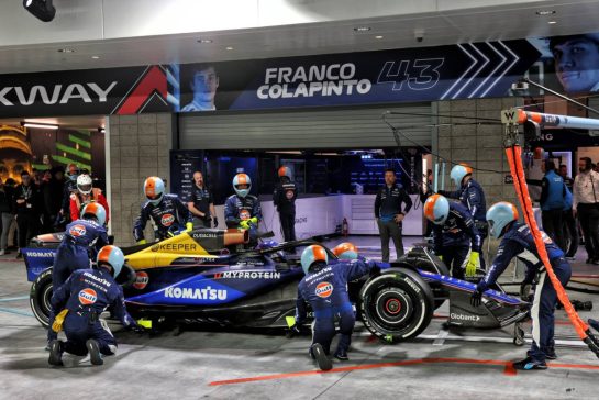 Alexander Albon (THA) Williams Racing FW46 retired from the race.
23.11.2024. Formula 1 World Championship, Rd 22, Las Vegas Grand Prix, Las Vegas, Nevada, USA, Race Day.
- www.xpbimages.com, EMail: requests@xpbimages.com © Copyright: Batchelor / XPB Images