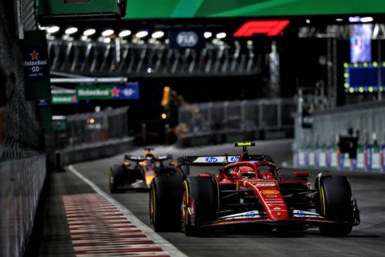 Carlos Sainz Jr (ESP) Ferrari SF-24.
23.11.2024. Formula 1 World Championship, Rd 22, Las Vegas Grand Prix, Las Vegas, Nevada, USA, Race Day.
- www.xpbimages.com, EMail: requests@xpbimages.com © Copyright: Batchelor / XPB Images