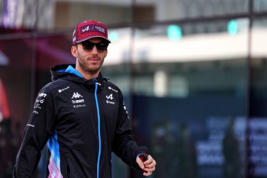 Pierre Gasly (FRA) Alpine F1 Team.
30.11.2024. Formula 1 World Championship, Rd 23, Qatar Grand Prix, Doha, Qatar, Sprint and Qualifying Day.
- www.xpbimages.com, EMail: requests@xpbimages.com © Copyright: Staley / XPB Images