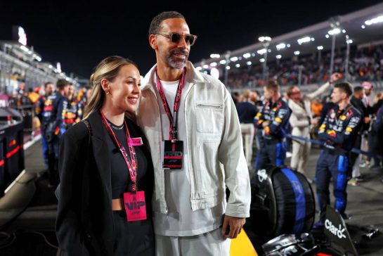 Rio Ferdinand (GBR) Former Football Player on the grid.
01.12.2024. Formula 1 World Championship, Rd 23, Qatar Grand Prix, Doha, Qatar, Race Day.
- www.xpbimages.com, EMail: requests@xpbimages.com © Copyright: Staley / XPB Images