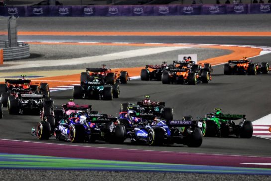 Alexander Albon (THA) Williams Racing FW46 at the start of the race.
01.12.2024. Formula 1 World Championship, Rd 23, Qatar Grand Prix, Doha, Qatar, Race Day.
- www.xpbimages.com, EMail: requests@xpbimages.com © Copyright: Charniaux / XPB Images