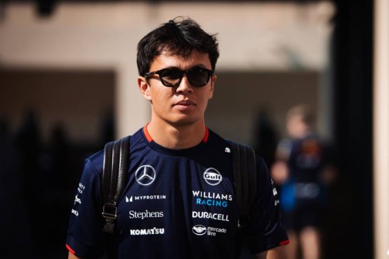 Alexander Albon (THA) Williams Racing.
05.12.2024. Formula 1 World Championship, Rd 24, Abu Dhabi Grand Prix, Yas Marina Circuit, Abu Dhabi, Preparation Day.
- www.xpbimages.com, EMail: requests@xpbimages.com © Copyright: Bearne / XPB Images