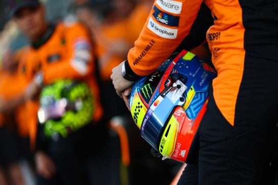 Oscar Piastri (AUS), McLaren 
05.12.2024. Formula 1 World Championship, Rd 24, Abu Dhabi Grand Prix, Yas Marina Circuit, Abu Dhabi, Preparation Day.
- www.xpbimages.com, EMail: requests@xpbimages.com © Copyright: Charniaux / XPB Images