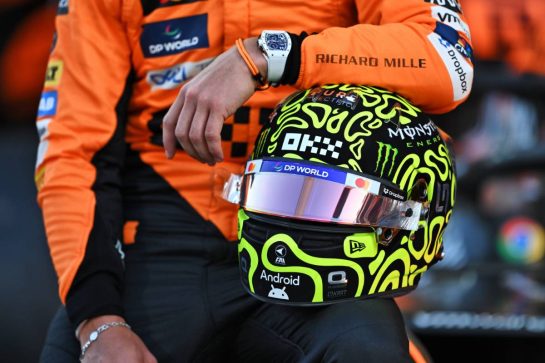 Lando Norris (GBR) McLaren at a team photograph.
05.12.2024. Formula 1 World Championship, Rd 24, Abu Dhabi Grand Prix, Yas Marina Circuit, Abu Dhabi, Preparation Day.
- www.xpbimages.com, EMail: requests@xpbimages.com © Copyright: Price / XPB Images
