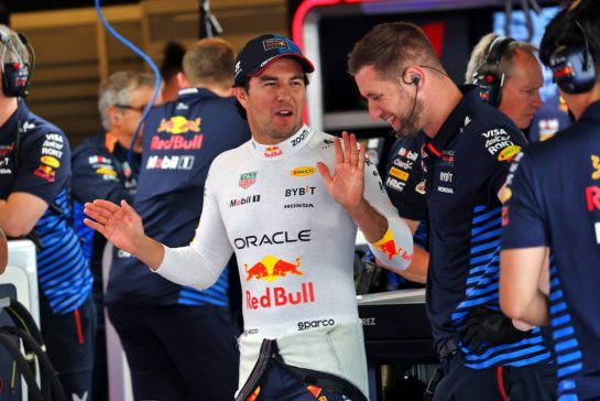 Sergio Perez (MEX) Red Bull Racing.
06.12.2024. Formula 1 World Championship, Rd 24, Abu Dhabi Grand Prix, Yas Marina Circuit, Abu Dhabi, Practice Day.
- www.xpbimages.com, EMail: requests@xpbimages.com © Copyright: Batchelor / XPB Images