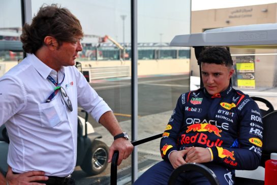 Isack Hadjar (FRA) Red Bull Racing Test Driver.
06.12.2024. Formula 1 World Championship, Rd 24, Abu Dhabi Grand Prix, Yas Marina Circuit, Abu Dhabi, Practice Day.
- www.xpbimages.com, EMail: requests@xpbimages.com © Copyright: Batchelor / XPB Images