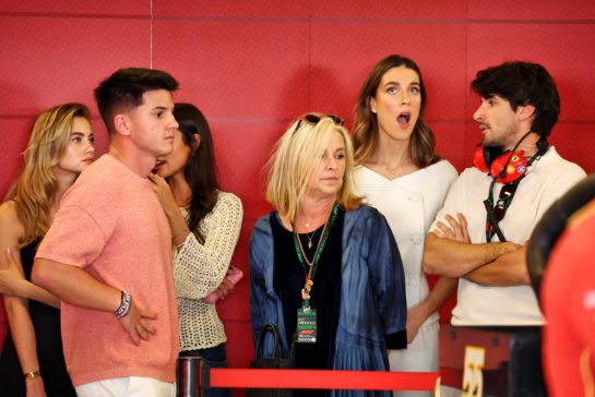 Pascale Leclerc, mother of Charles Leclerc (MON) Ferrari and Arthur Leclerc (FRA) Ferrari Test Driver.
06.12.2024. Formula 1 World Championship, Rd 24, Abu Dhabi Grand Prix, Yas Marina Circuit, Abu Dhabi, Practice Day.
- www.xpbimages.com, EMail: requests@xpbimages.com © Copyright: Moy / XPB Images