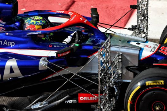 Ayumu Iwasa (JPN) RB VCARB 01 Test Driver with sensor equipment.
06.12.2024. Formula 1 World Championship, Rd 24, Abu Dhabi Grand Prix, Yas Marina Circuit, Abu Dhabi, Practice Day.
- www.xpbimages.com, EMail: requests@xpbimages.com © Copyright: Coates / XPB Images