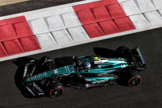 Fernando Alonso (ESP) Aston Martin F1 Team AMR24.
07.12.2024. Formula 1 World Championship, Rd 24, Abu Dhabi Grand Prix, Yas Marina Circuit, Abu Dhabi, Qualifying Day.
- www.xpbimages.com, EMail: requests@xpbimages.com © Copyright: Moy / XPB Images