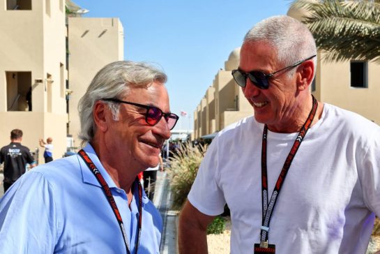 (L to R): Carlos Sainz (ESP) with Mick Doohan (AUS).
08.12.2024. Formula 1 World Championship, Rd 24, Abu Dhabi Grand Prix, Yas Marina Circuit, Abu Dhabi, Race Day.
- www.xpbimages.com, EMail: requests@xpbimages.com © Copyright: Batchelor / XPB Images
