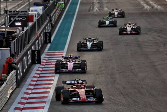 Carlos Sainz Jr (ESP) Ferrari SF-24.
08.12.2024. Formula 1 World Championship, Rd 24, Abu Dhabi Grand Prix, Yas Marina Circuit, Abu Dhabi, Race Day.
- www.xpbimages.com, EMail: requests@xpbimages.com © Copyright: Batchelor / XPB Images