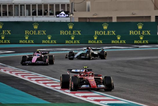 Carlos Sainz Jr (ESP) Ferrari SF-24.
08.12.2024. Formula 1 World Championship, Rd 24, Abu Dhabi Grand Prix, Yas Marina Circuit, Abu Dhabi, Race Day.
- www.xpbimages.com, EMail: requests@xpbimages.com © Copyright: Moy / XPB Images