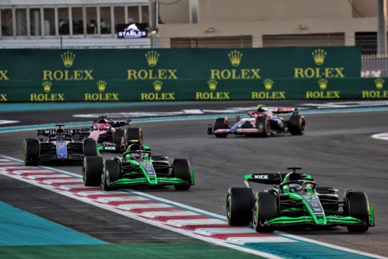Valtteri Bottas (FIN) Sauber C44.
08.12.2024. Formula 1 World Championship, Rd 24, Abu Dhabi Grand Prix, Yas Marina Circuit, Abu Dhabi, Race Day.
- www.xpbimages.com, EMail: requests@xpbimages.com © Copyright: Moy / XPB Images