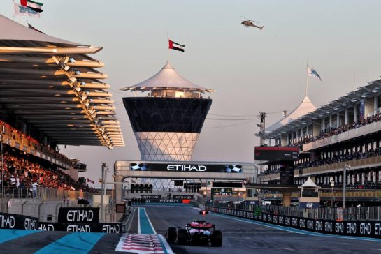 Pierre Gasly (FRA) Alpine F1 Team A524.
08.12.2024. Formula 1 World Championship, Rd 24, Abu Dhabi Grand Prix, Yas Marina Circuit, Abu Dhabi, Race Day.
- www.xpbimages.com, EMail: requests@xpbimages.com © Copyright: Charniaux / XPB Images