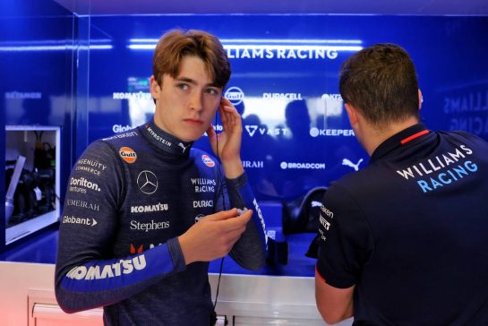 Luke Browning (GBR) Williams Racing Academy Driver.
10.12.2024. Formula 1 Testing, Yas Marina Circuit, Abu Dhabi, Tuesday.
- www.xpbimages.com, EMail: requests@xpbimages.com © Copyright: Bearne / XPB Images